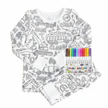 Colorable Kids Pajamas