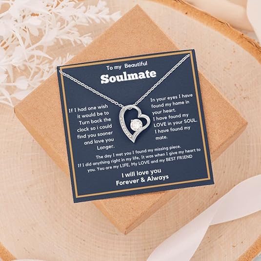 To My Beautiful Soulmate Necklace - Image 9