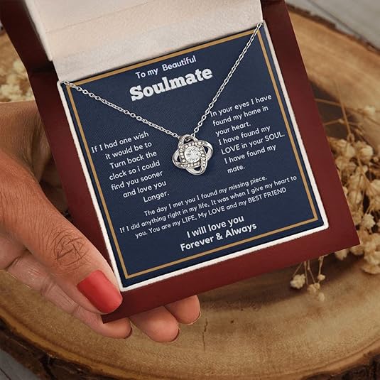 To My Beautiful Soulmate Necklace - Image 13