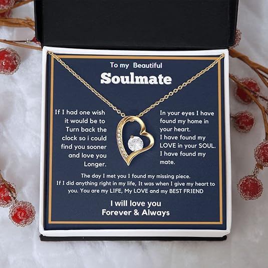 To My Beautiful Soulmate Necklace - Image 29