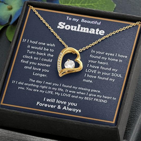 To My Beautiful Soulmate Necklace - Image 4