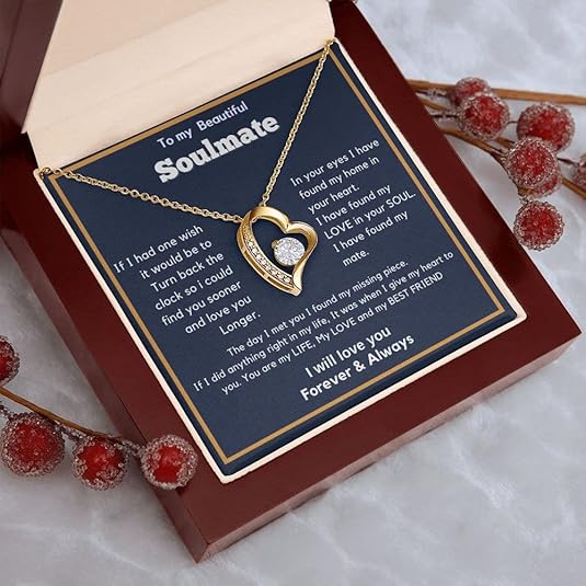 To My Beautiful Soulmate Necklace - Image 6