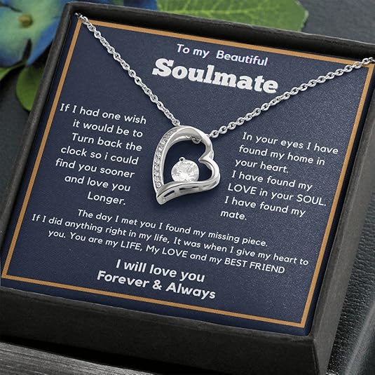 To My Beautiful Soulmate Necklace - Image 7