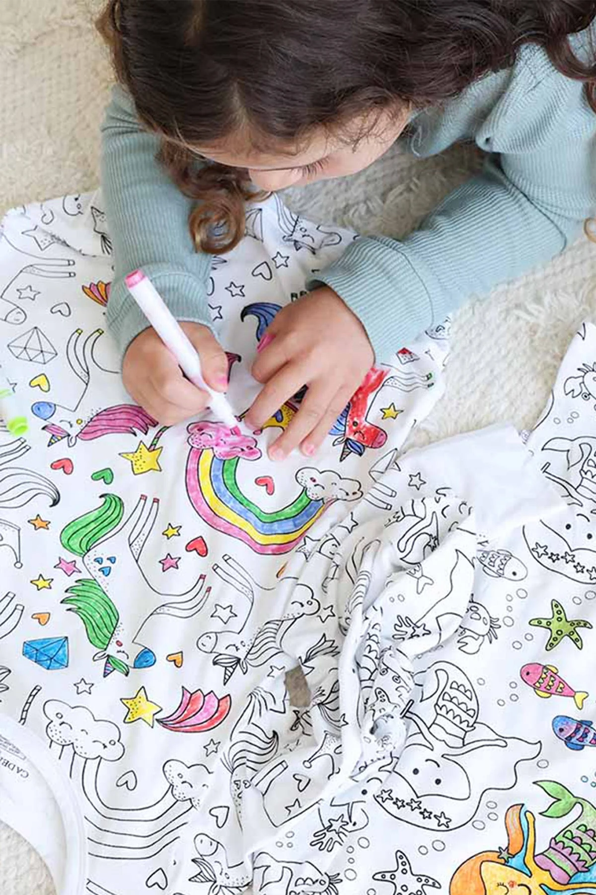 Colorable Kids Pajamas - Image 3