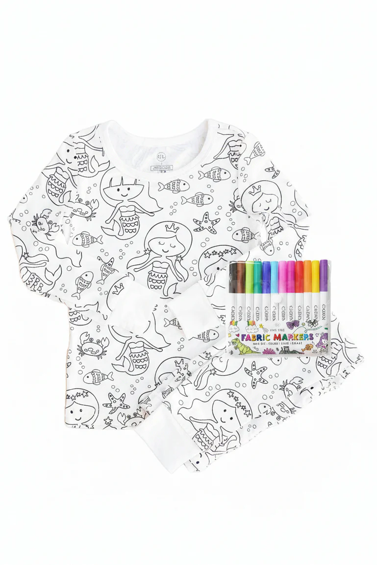 Colorable Kids Pajamas - Image 18