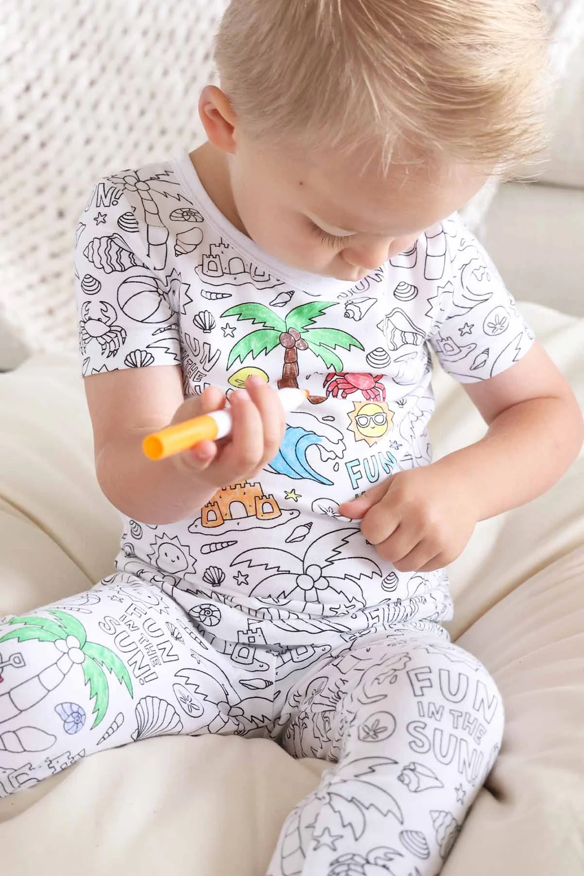 Colorable Kids Pajamas - Image 24