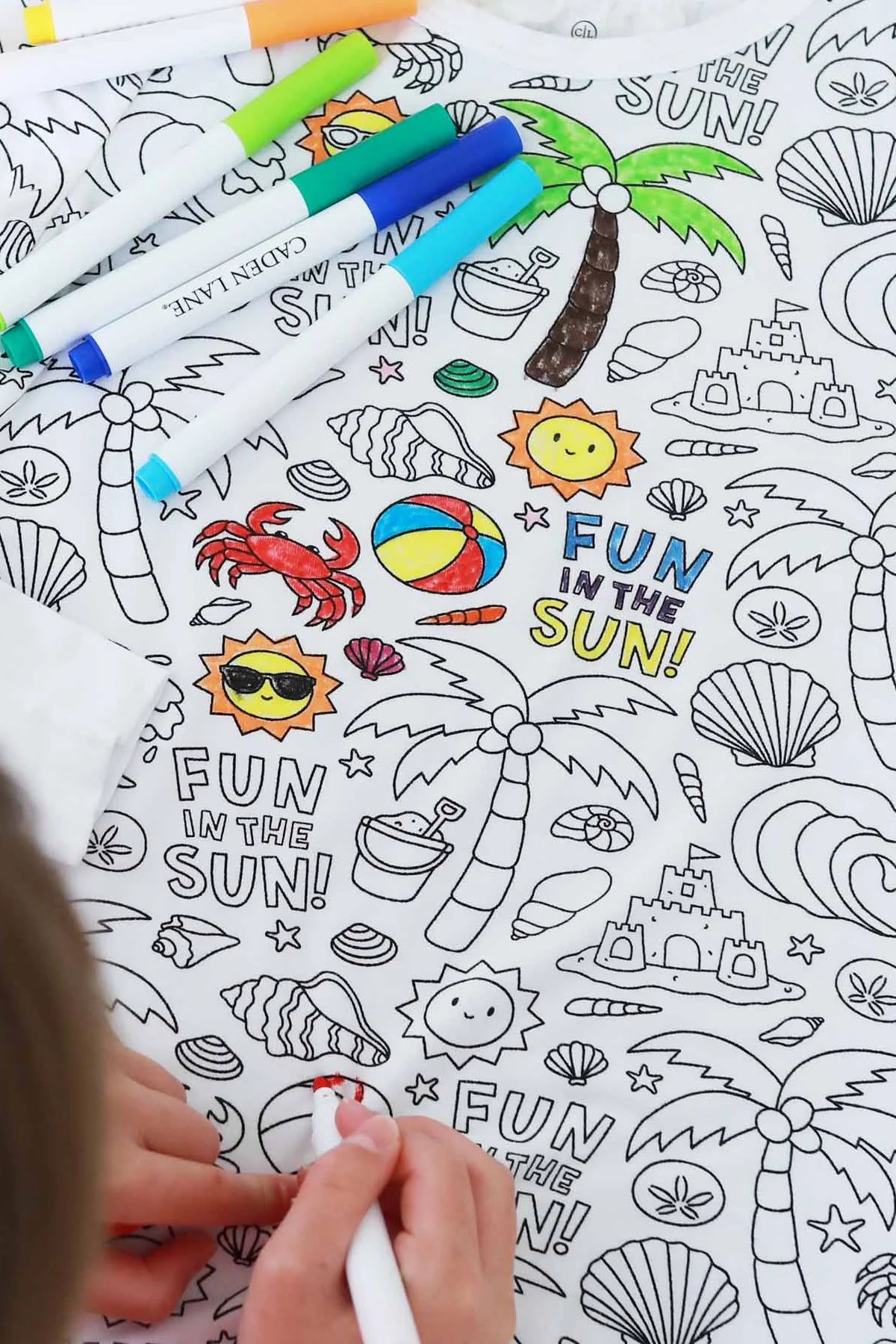 Colorable Kids Pajamas - Image 25