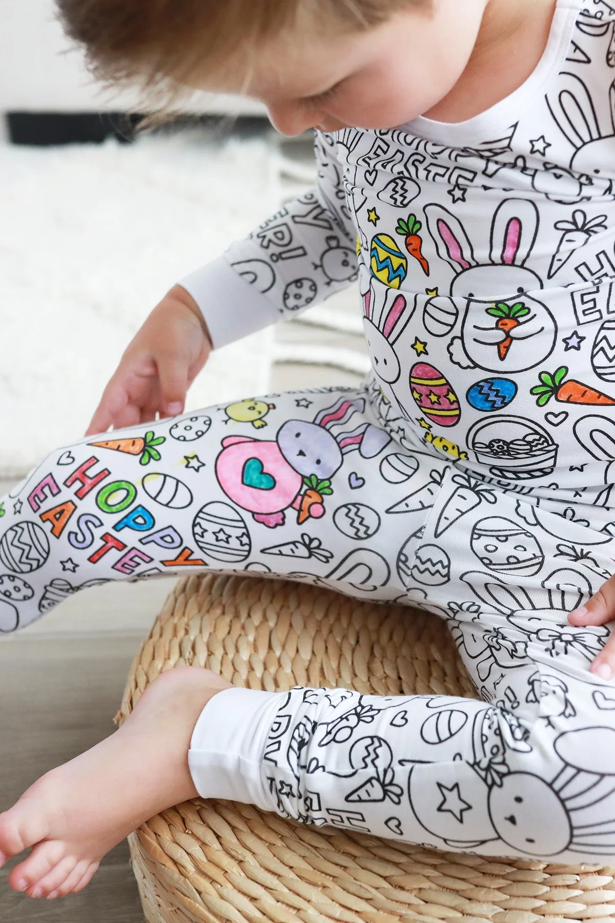 Colorable Kids Pajamas - Image 48