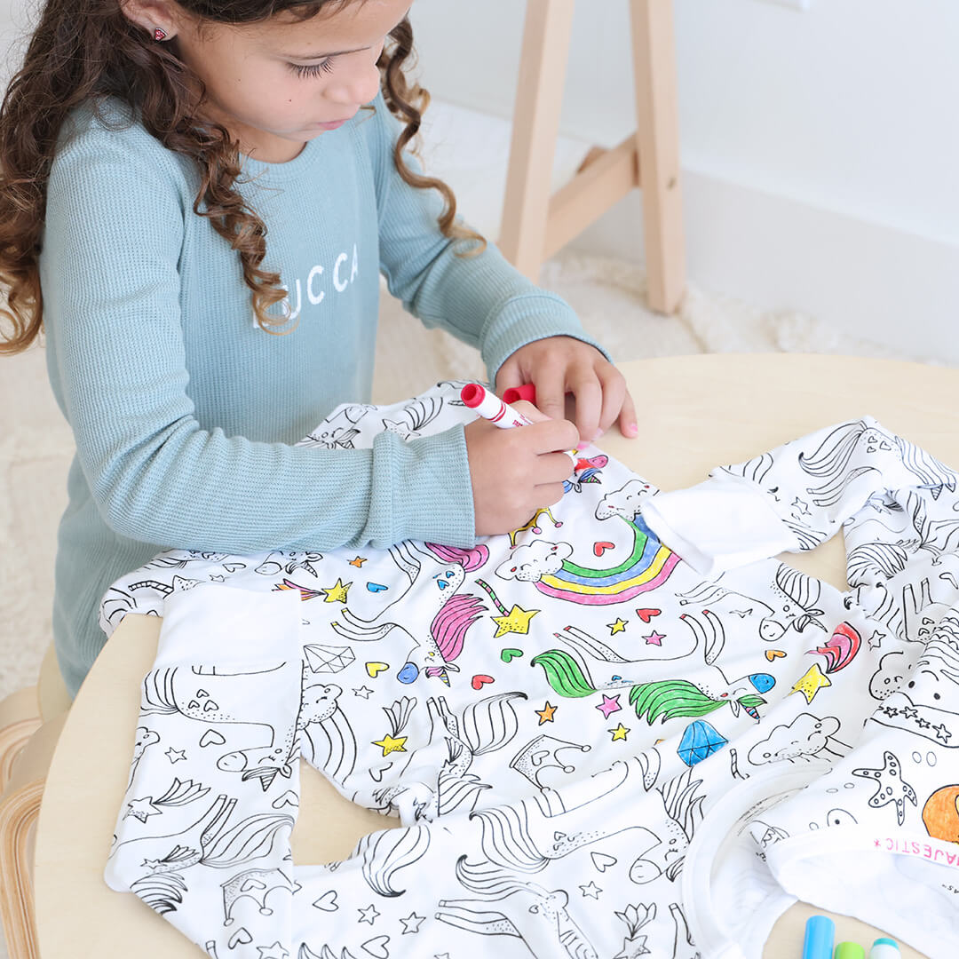 Colorable Kids Pajamas - Image 52